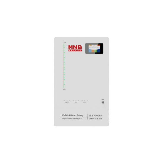 Аккумулятор MNB Литий-железо-фосфатный (LiFePO4 с BMS) LFPW 25,6-200 LCD Touch