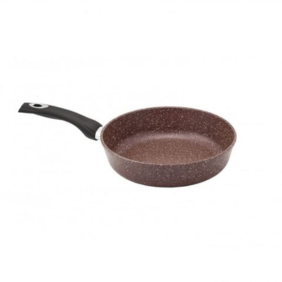 Сковорода алюминий, 22 см, антиприг, Горница, Шоколад, с2251аш