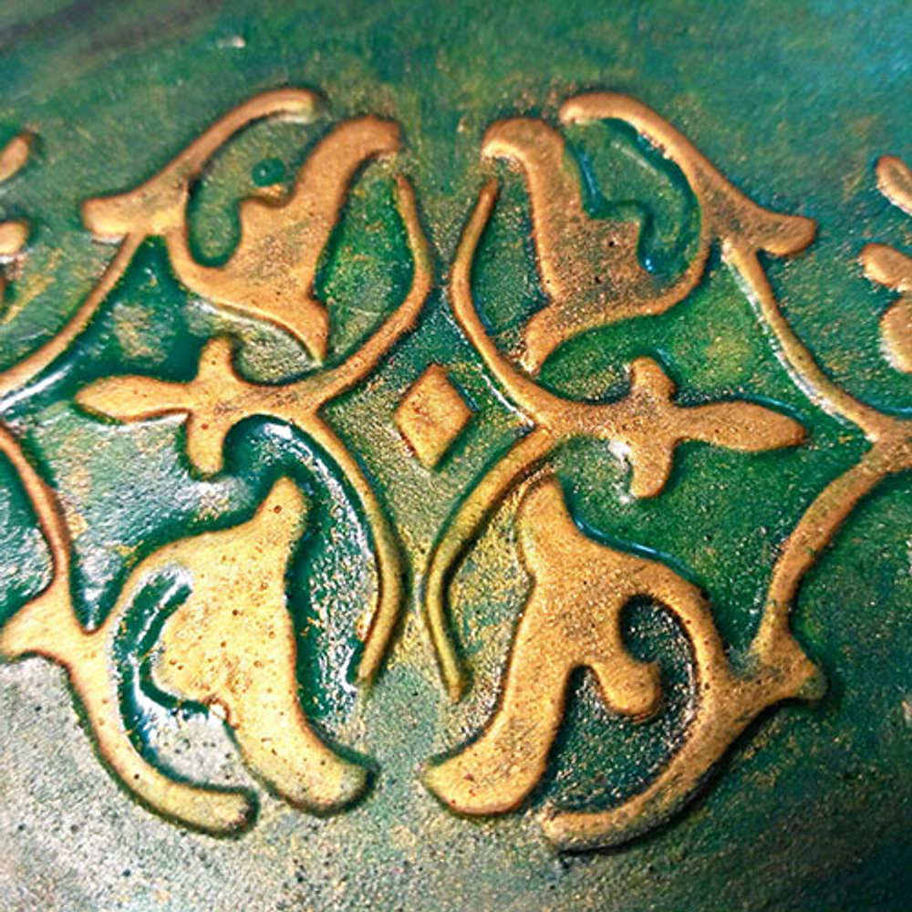 Патина «Зелёная ржавчина»