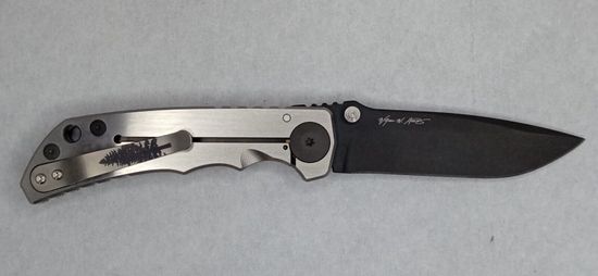 Складной нож Spartan Blades SHF FIRTREES SB/SF5FIRTREES c клинком из стали CPM-S45VN, рукоять титан