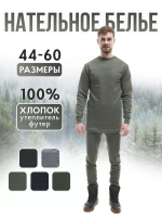 Нательное термобельё утепленное с начесом хаки (Цена договорная)