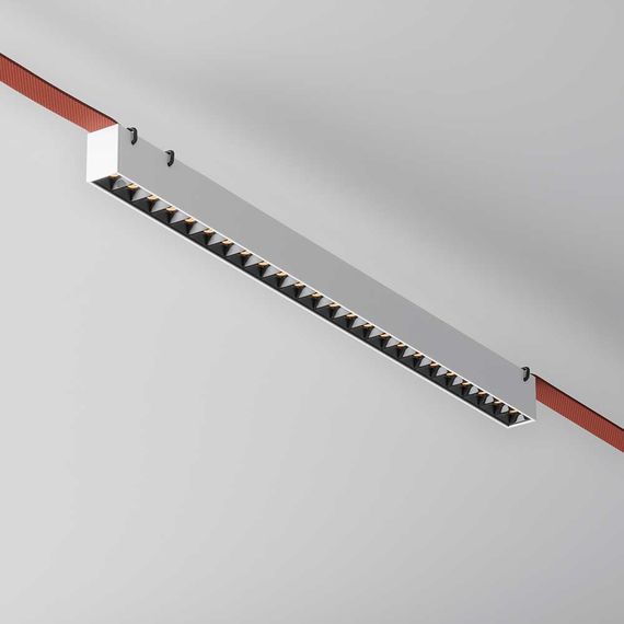 Подвесной светодиодный светильник Maytoni Technical Pendant system Parity Points TR128B-24W3K-M-W