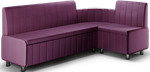 Кухонный уголок со спальным местом Каприччио 022 кожзам purple дерево