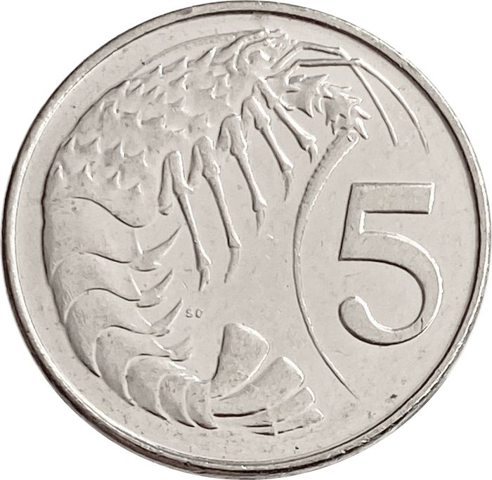 5 центов 1999-2013 Каймановы острова