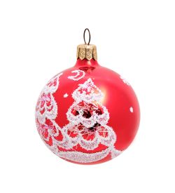 Элита НФШ-1198/1 Набор ел.украшений Шар 3шт «Ёлочка» 60 мм