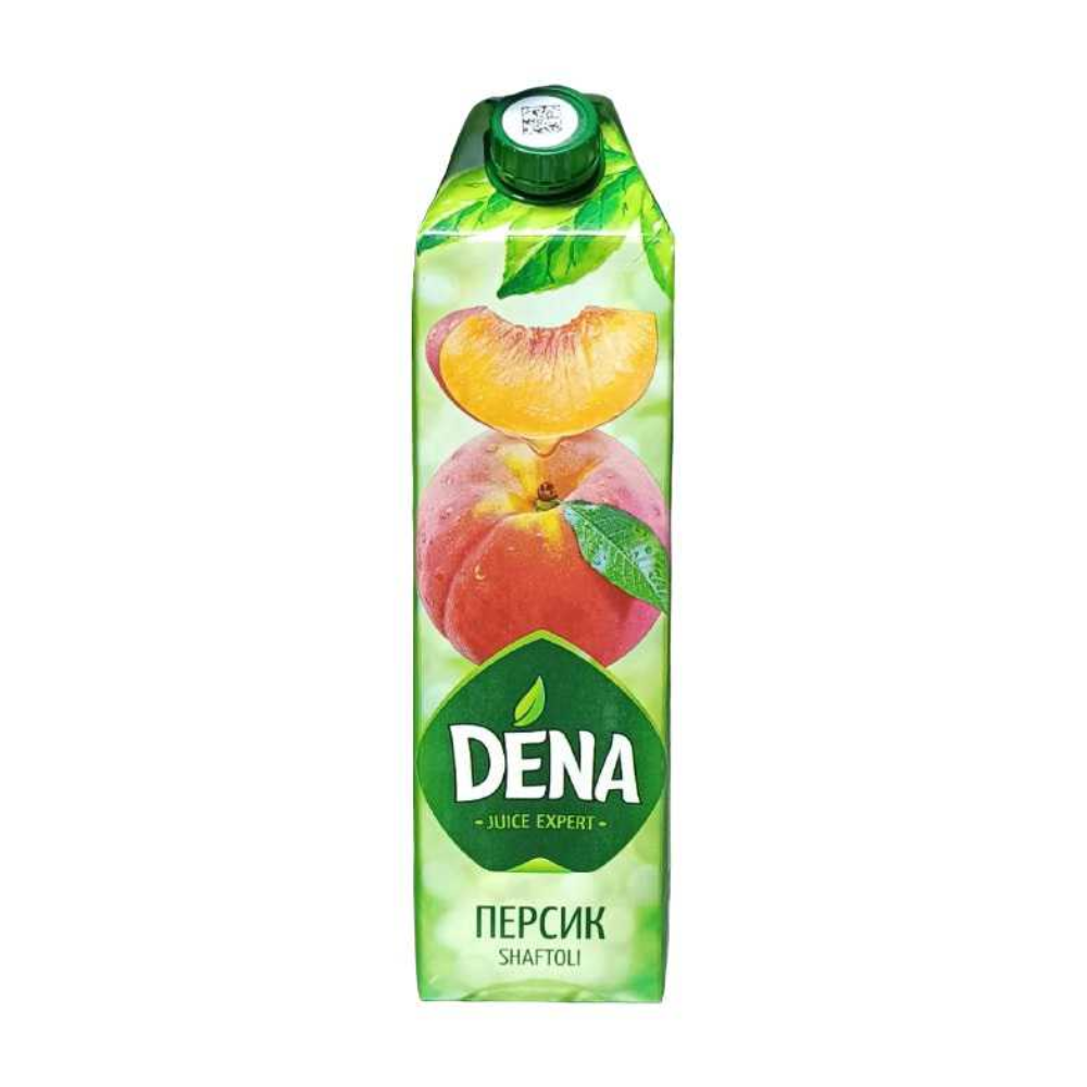 Сок натуральный Dena персик 1 л