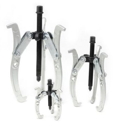Съемник двух-трехзахватный переставной 12''(? захвата -300мм, длина лап-300мм,лапы S-образные) RockForce##Rock FORCE RF-6590612