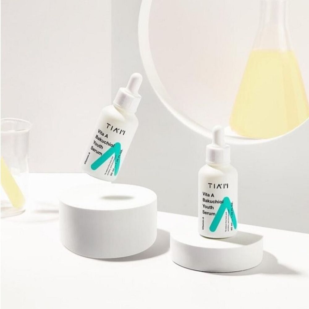 Антивозрастная сыворотка с ретиноидом и бакучиолом TIAM Vita A Bakuchiol Youth Serum