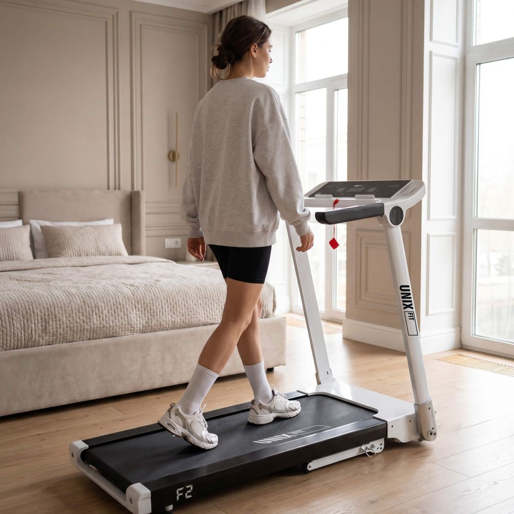 Беговая дорожка UNIX Fit Hi-tech F2 арктический лед