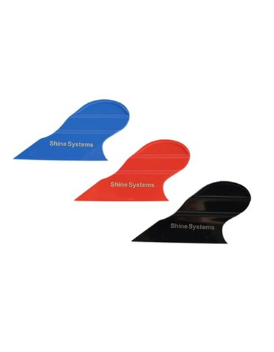 Shine Systems Набор ракелей овальной формы 3 шт 70А, 80А, 90А 7,2см