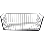 Корзина металлическая подвесная «ФАРГО», цвет черный, 40*24.5*14см (лейбл)