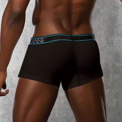 Обтягивающие боксеры с надписью на поясе Doreanse Blue Line (Размер: M) (Цвет: черный)