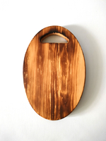 Доска разделочная из дерева сервировочная