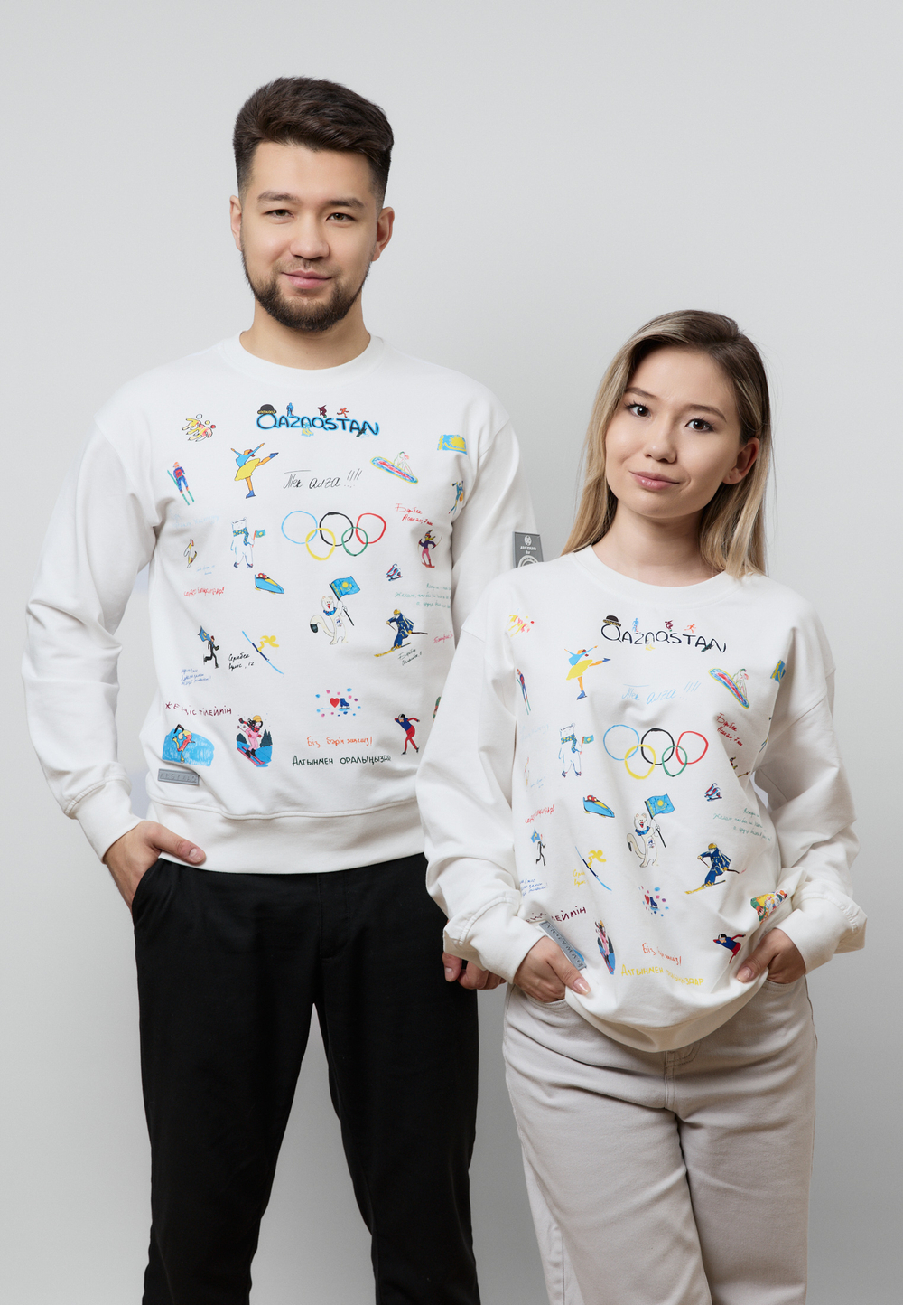 Свитшот OLYMPIC CHILD WHITE