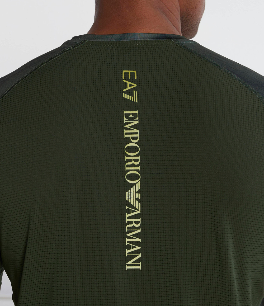 Футболка EA7 - темно-зеленый(6RPT31 PJMEZ)