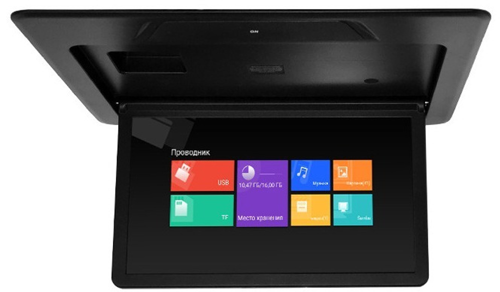 Монитор потолочный моторизированный для Toyota Alphard - ERGO ER15AFL 15,6" (1920x1080, Android) черный