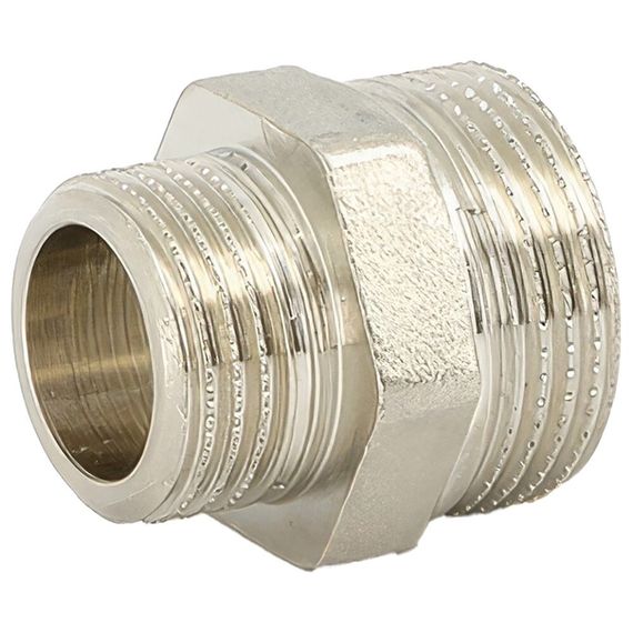Ниппель Uni-Fitt 1 1/2quot;х1quot;, никелированный