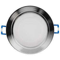 Светильник встраиваемый декоративный ЭРА DK99 CH под лампу MR16 GU5.3 хром