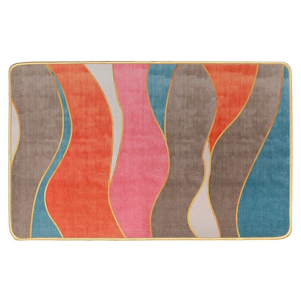 Комплект ковриков "Анталия", для ванной и туалета, антискользящие, 50 см x 80 см