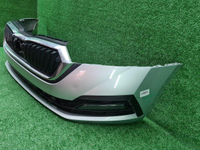 Бампер передний Skoda Octavia A8 (19-24) В сборе
