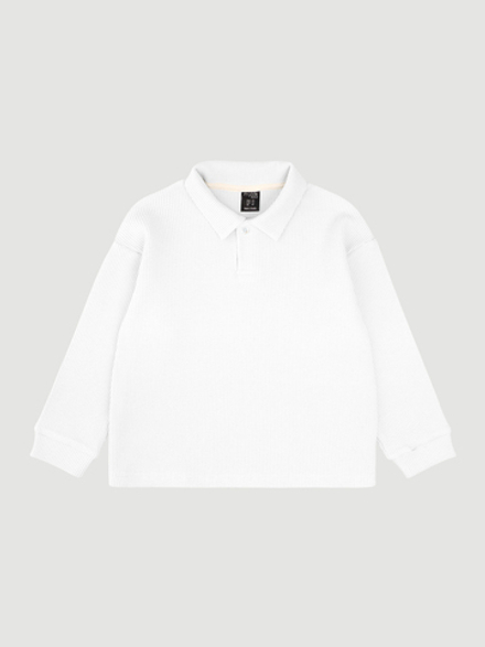 Поло оверсайз Mjölk White