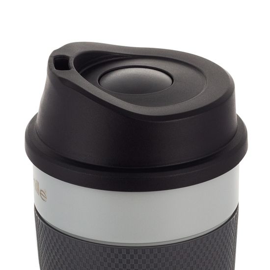 Термокружка 360 мл. из нержавеющей стали Kamille KM 2151 с TPR вставкой