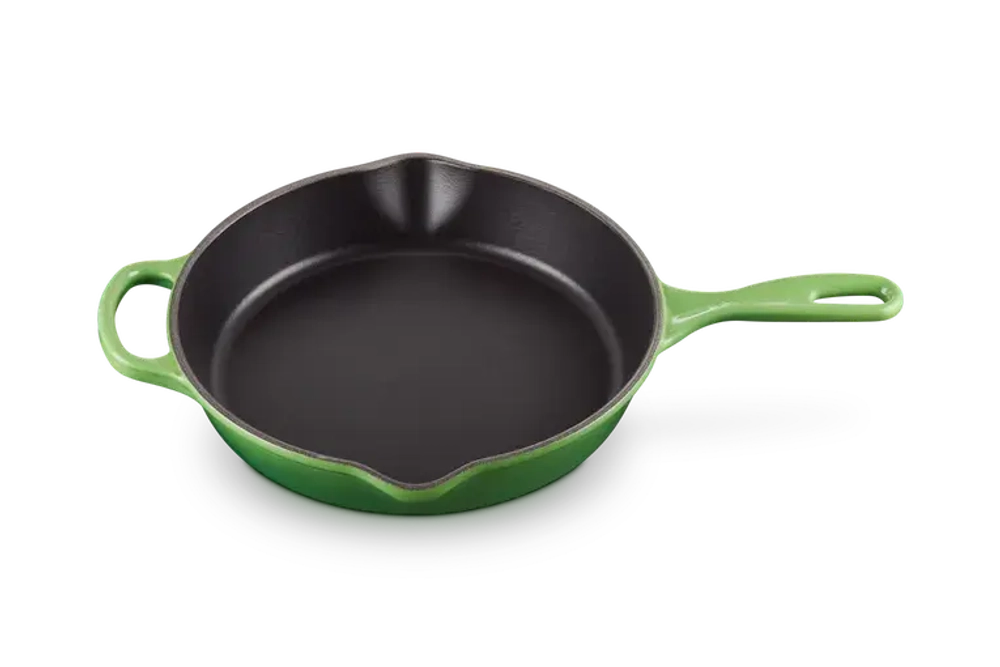 Le Creuset Сковорода чугунная 26см бамбук зеленая