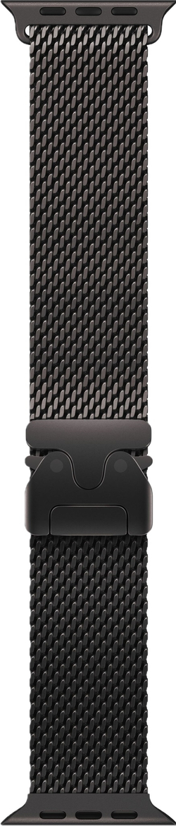 Apple Watch Ultra 2 49mm Titanium Milanese Loop Black / Black Titanium Case