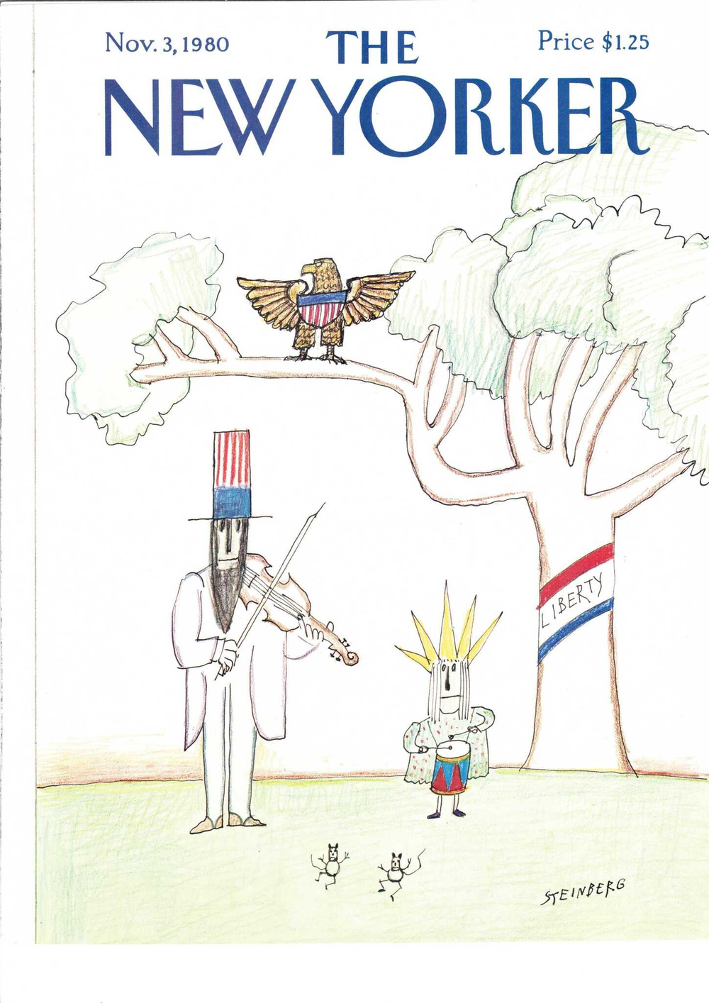 Журнал The New Yorker 03-11-1980, обложка