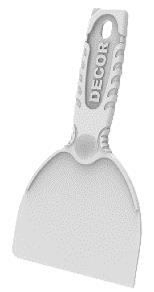 Шпатель для деликатных работ 60 мм, пластиковый  DECOR/309-0060