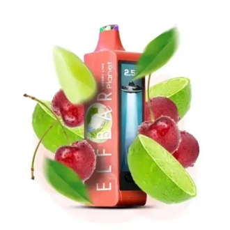 Elf Bar Planet 25000 - Cherry Lime (5% nic)
