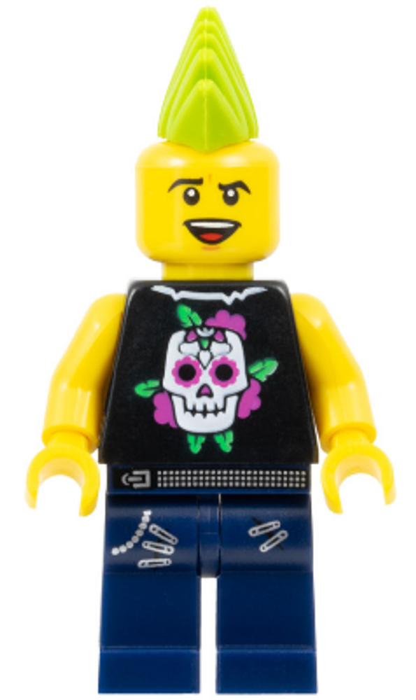 Минифигурка LEGO rb001 Барабанщик рок-группы