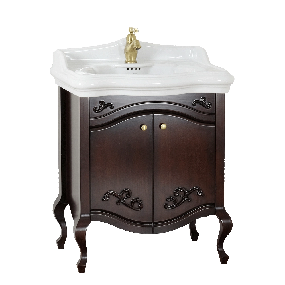 Тумба с раковиной Migliore Impero 31687 Noce 70 см