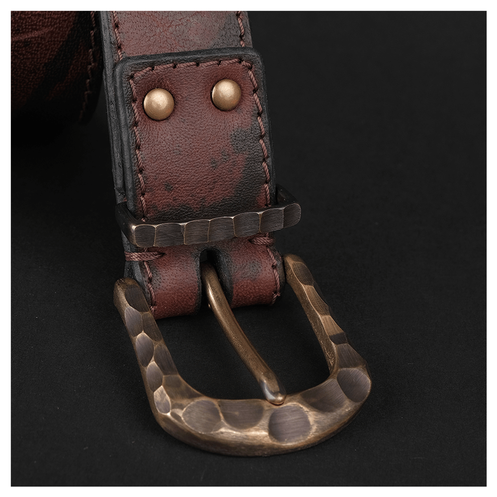 Кожаный ремень «Собранность духа»