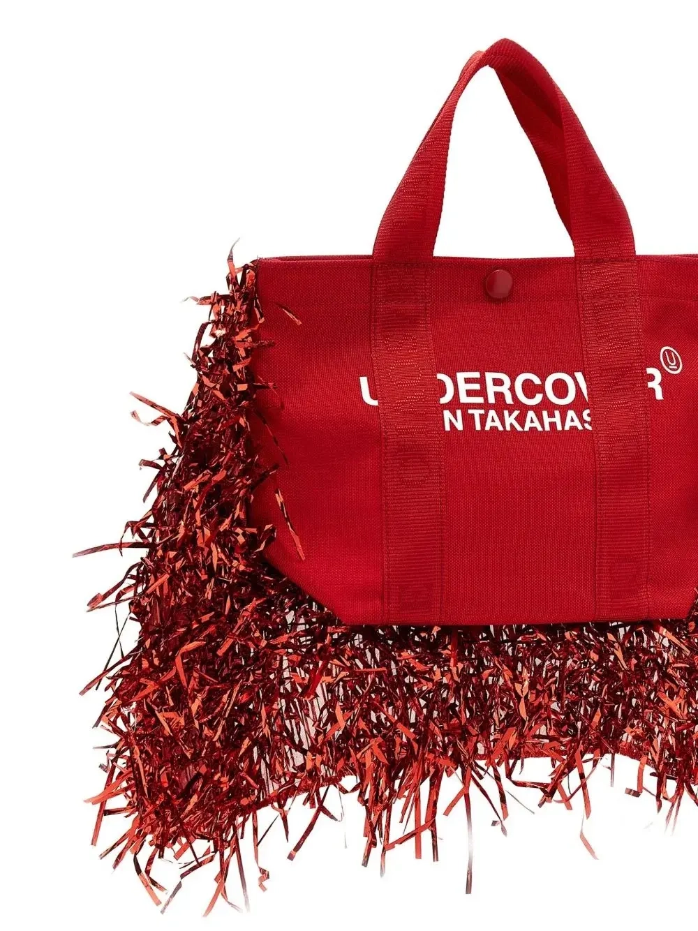 UNDERCOVER СУМКА КОМБИНИРОВАННАЯ КРАСНАЯ