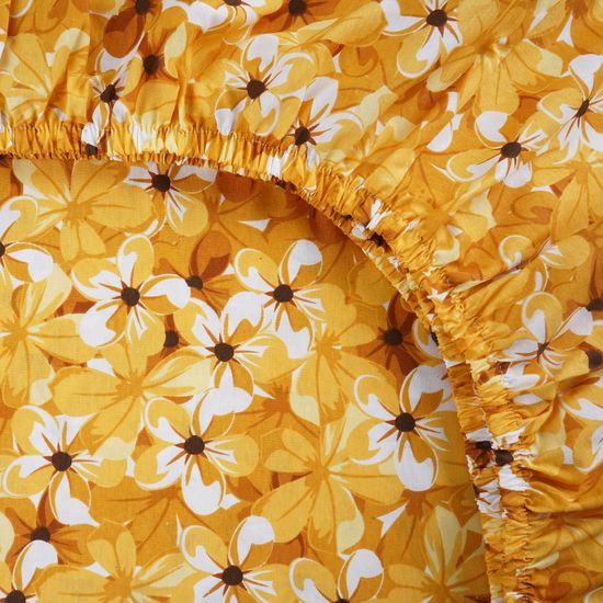 Простыня на резинке  Венеция,  200x200х30 , ранфорс  DOMTEKC