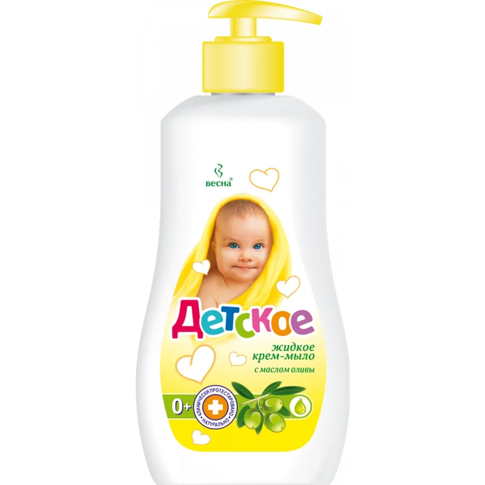 Жидкое мыло "Весна" с маслом оливы 280мл