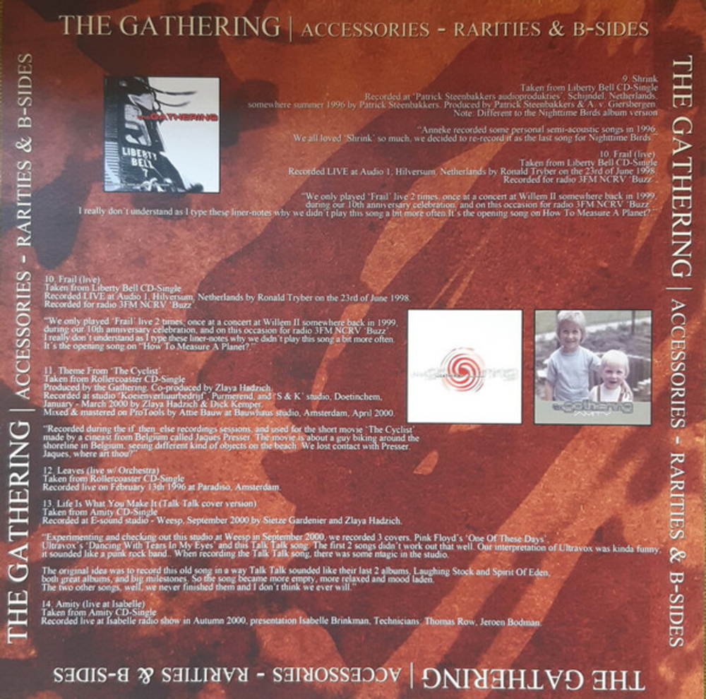 The Gathering / Accessories: Rarities & B-Sides (Limited Edition)(3LP)
