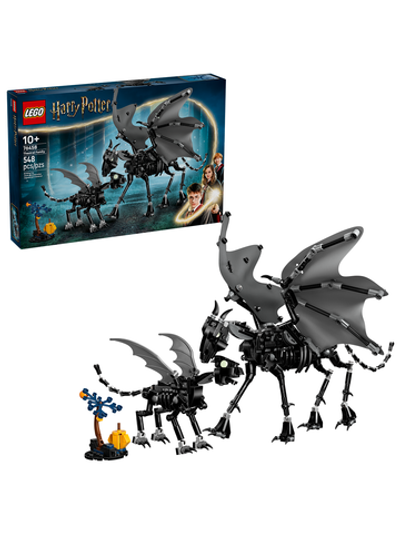 Конструктор LEGO Harry Potter 76458 Семья Фестралов, лего гарри поттер, волшебные существа, фигурки фестралов, Хогвартс, оригинал LEGO, подарок детям и фанатам