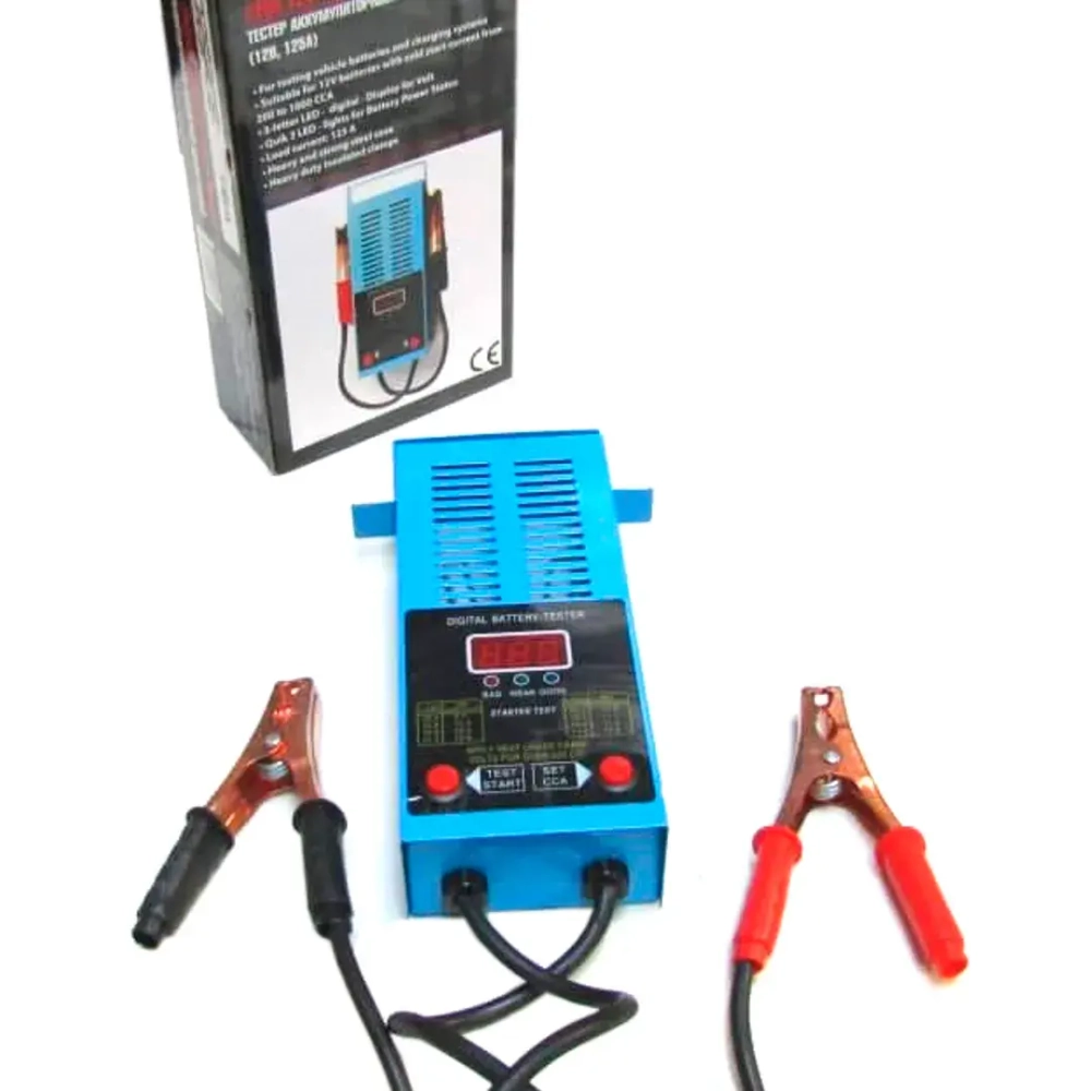 Тестер аккумуляторных батарей цифровой (12V, 125А) Forsage F-8311A
