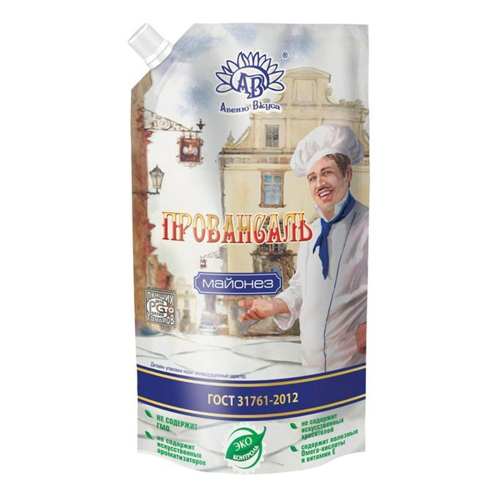 Майонез Авеню вкуса дой-пак 400г