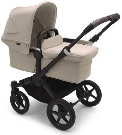 Коляска Bugaboo Donkey 5 Mono Complete 2 в 1 Black/Desert Taupe-Desert Taupe