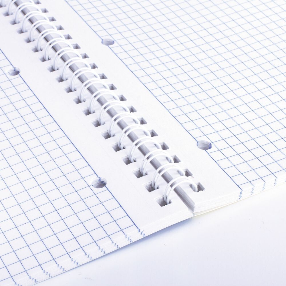 Тетрадь А4, 80 л., BRAUBERG, гребень, клетка, обложка картон, "Фрукты", 404051, 4шт