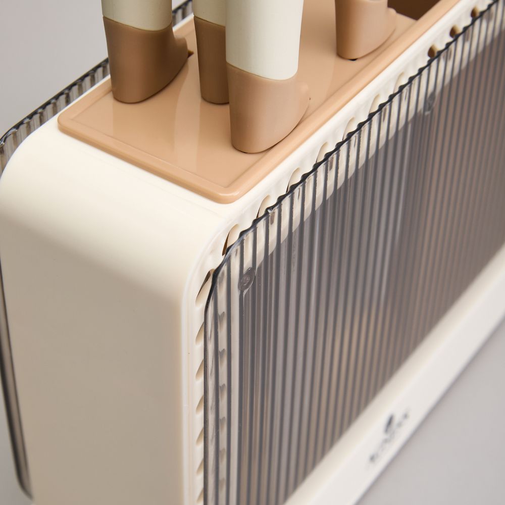 НАБОР НОЖЕЙ AGNESS НА ПЛАСТИКОВОЙ ПОДСТАВКЕ, 6 ПРЕДМЕТОВ