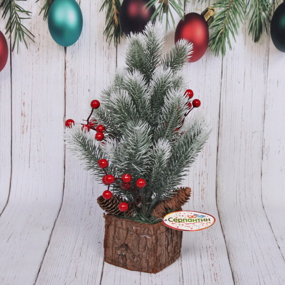 Елка искусственная на пенёчке 36 см «Сказка»