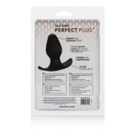 Большая пробка для ношения Silicone Perfect Plug (Цвет: черный)