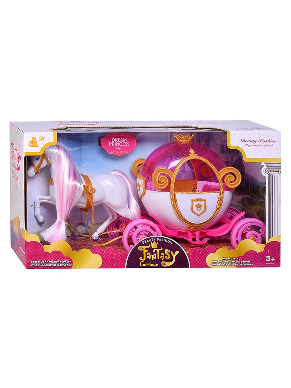 Карета с лошадью Благородство (122B)