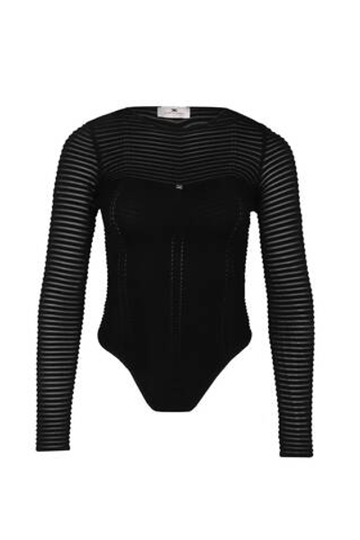 Боди Elisabetta Franchi - черный(BK64B46E2)