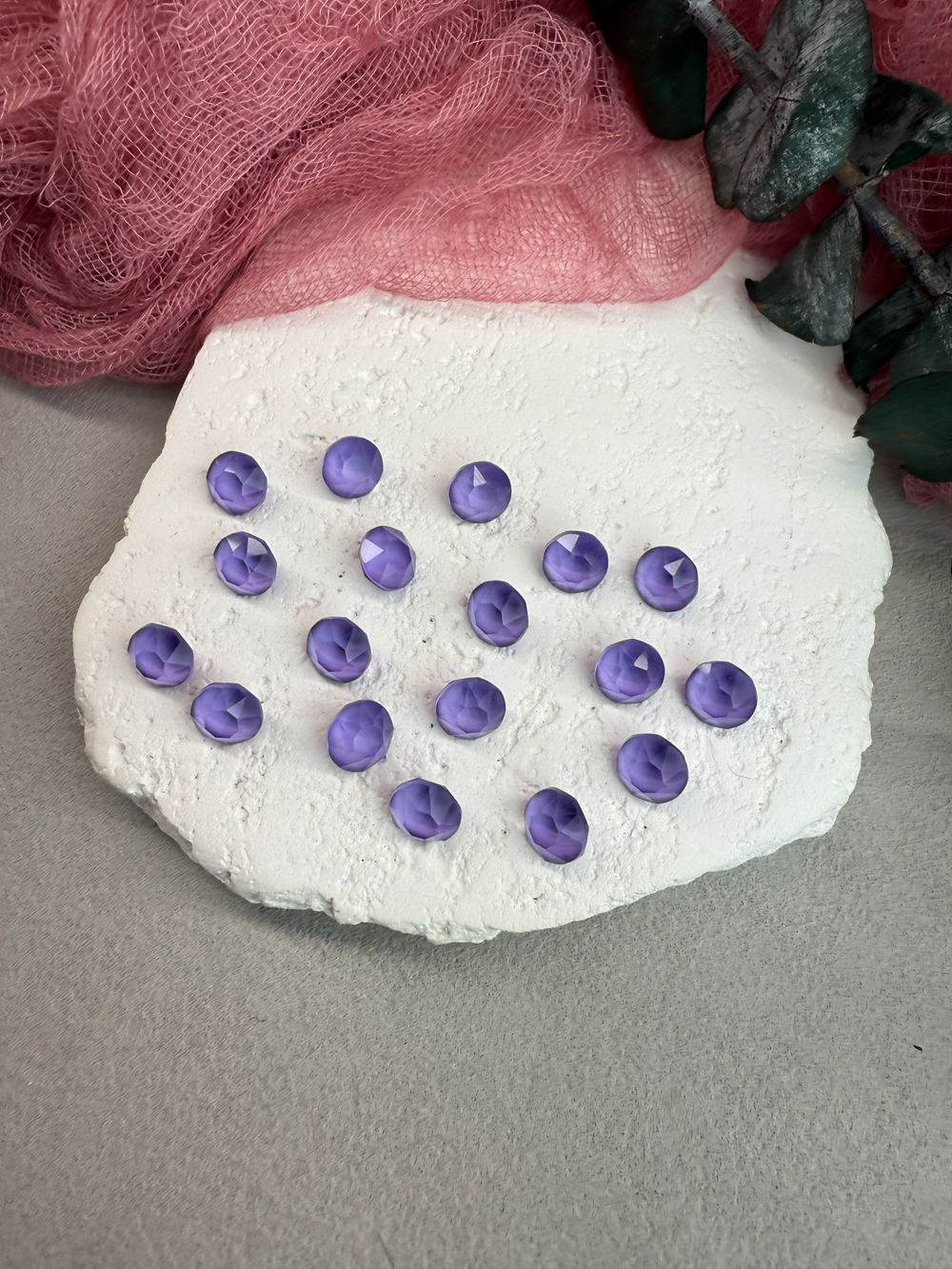 Шатон Chatone 8 мм (ss39), Lacquer Tanzanite