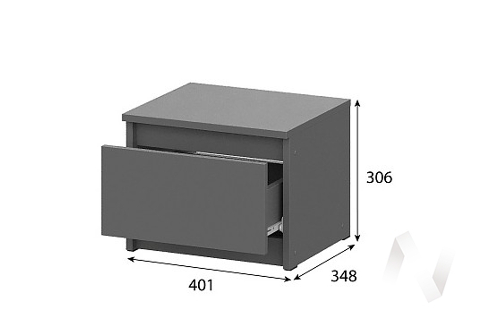 Тумба прикроватная МС Денвер